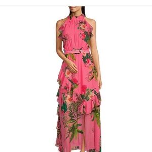 Alex Marie Floral Evening Dress
